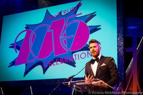 Rick Edwards was MC for the night